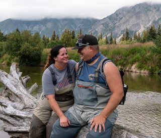 Army Staff Sergeant Josh Abbatoye and his wife Kyli enjoyed an unforgettable experience in the Alaskan wilderness.