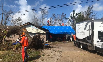 Samaritan's Purse volunteers are working in Lake Charles, Louisiana.