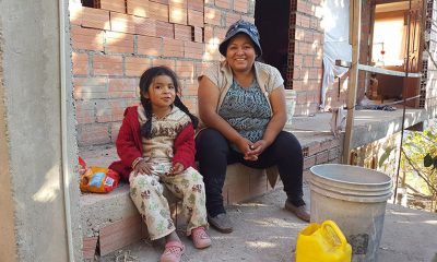 Lilian and her daughter live in a mountain community in Bolivia.