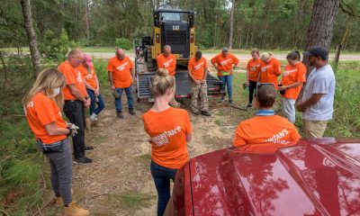Volunteers are working in Baldwin County, Alabama, where Hurricane Sally flooded homes with torrential rain.