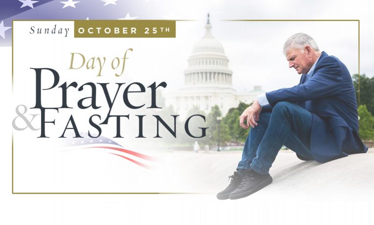Day of Prayer and Fasting, Oct. 25