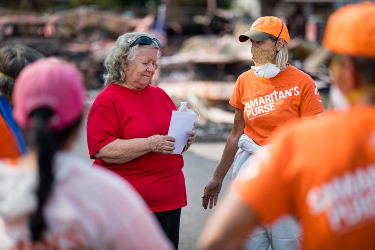 The joy of the Lord in our volunteers is a powerful statement of faith, hope, and love to grieving residents.