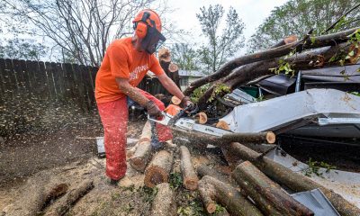 Volunteers are still hard at work in the aftermath of Hurricane Sally.