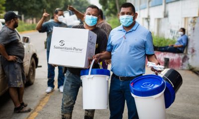 Samaritan’s Purse distributed water filtration systems, emergency shelter material, and hygiene kits to area pastors to aid hurting families in their respective communities.