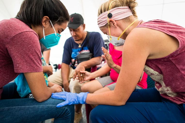 Our work requires medical expertise and preparation through prayer as our teams treat people in Jesus' Name.