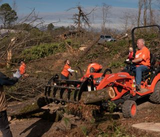 Tornado response in Jefferson County, Alabama