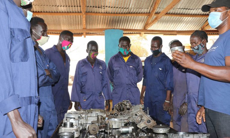 A vehicle maintenance and repair training program in South Sudan is paving the way for young adults to secure stable jobs.