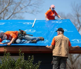 Samaritan's Purse volunteer teams are working at two locations in Alabama after tornadoes swept through the state.