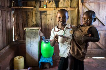 Household water filters help ensure that families can enjoy safe drinking water. 