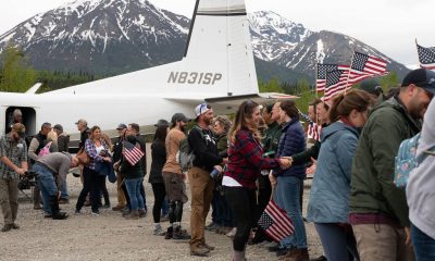 Welcoming military couples to Samaritan Lodge Alaska on May 30, 2021.