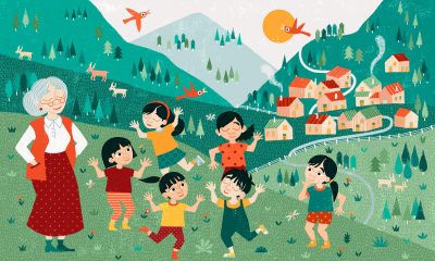 Operation Christmas Child illustration, Central Asia story, The Greatest Journey