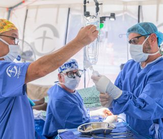 Samaritan's Purse opened an Emergency Field Hospital in southern Haiti.