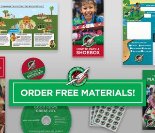 Operation Christmas Child order free materials