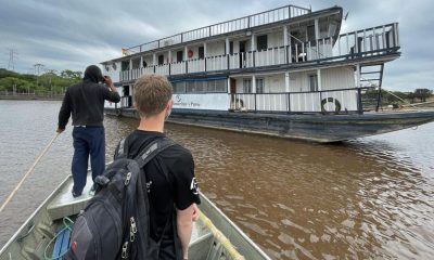Apprentice Russell Johnson visited our Ruth Bell riverboat, which provides basic medical care to remote villages in the Bolivian Amazon.