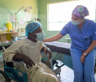 Our orthopedic surgery team cared for more than 20 patients at Nkhoma Mission Hospital in Malawi.