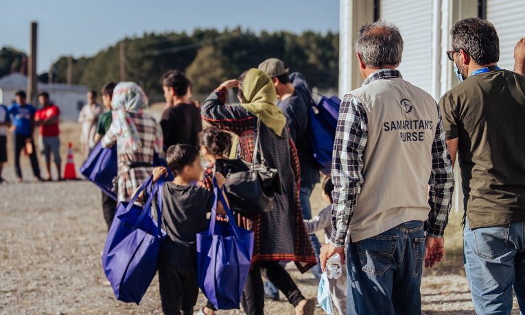 Samaritan's Purse is assisting Afghan evacuees as they seek refuge.