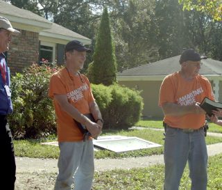 Samaritan's Purse helped homeowners in Pelham, Alabama, after flooding.