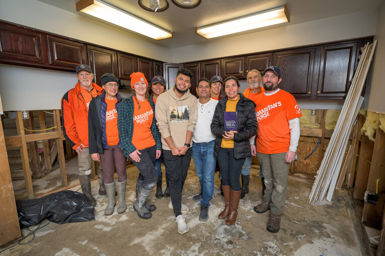 The Gonzalezes are one of hundreds of families impacted by recent flooding in Washington State.