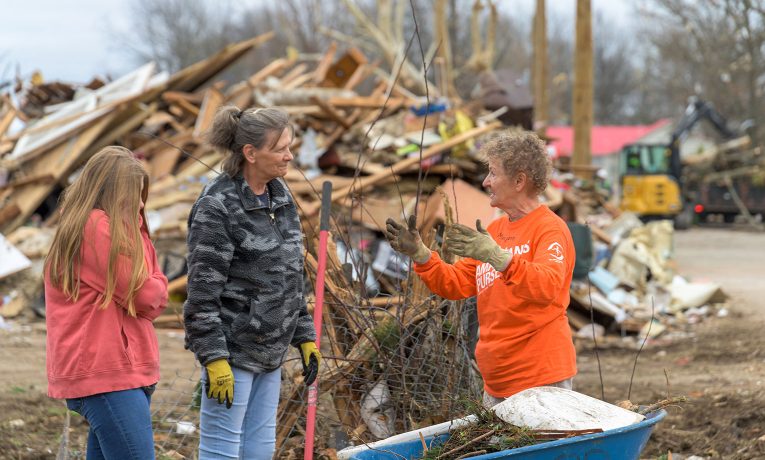 Tornado Survivors in Arkansas Grateful for Help and Encouragement