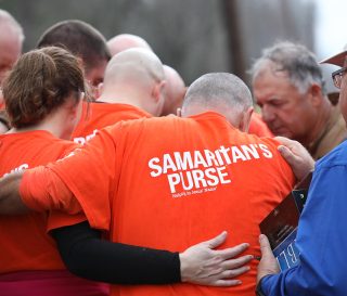 Each day's work in Kentucky begins and ends with prayer.