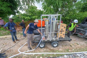 Samaritan's Purse engineers have answered the problem by designing a trailer configuration easy to transport by air and then transport by trailer hitch.
