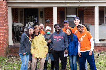 A group of Cornell University students volunteered for a week with Samaritan's Purse after a devastating Memphis Ice Storm.