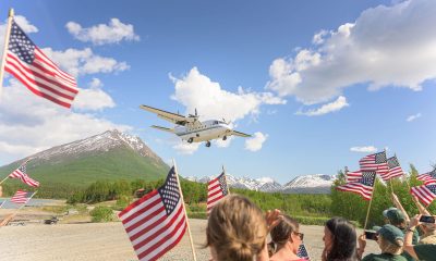 Las parejas llegaron el domingo en la tarde al alojamiento en Alaska de Samaritan, para marcar el comienzo de la temporada 2022 de Operation Heal Our Patriots.