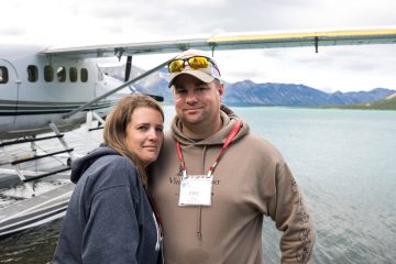 Especialista Eric Stacy y su esposa Liz vinieron a Alaska con pocas esperanzas de un cambio verdadero.