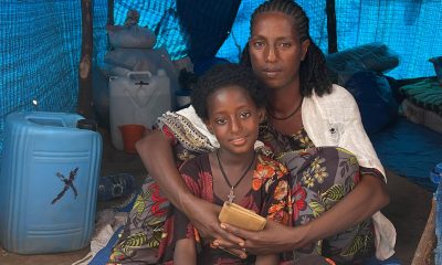 Tayech Melkamu* and her 10-year-old daughter, Miheret, are grateful for the treatment that saved the young girl’s life.