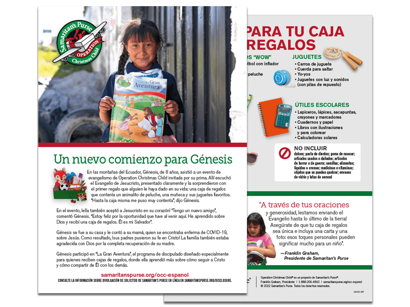 Bulletin Insert (Spanish)