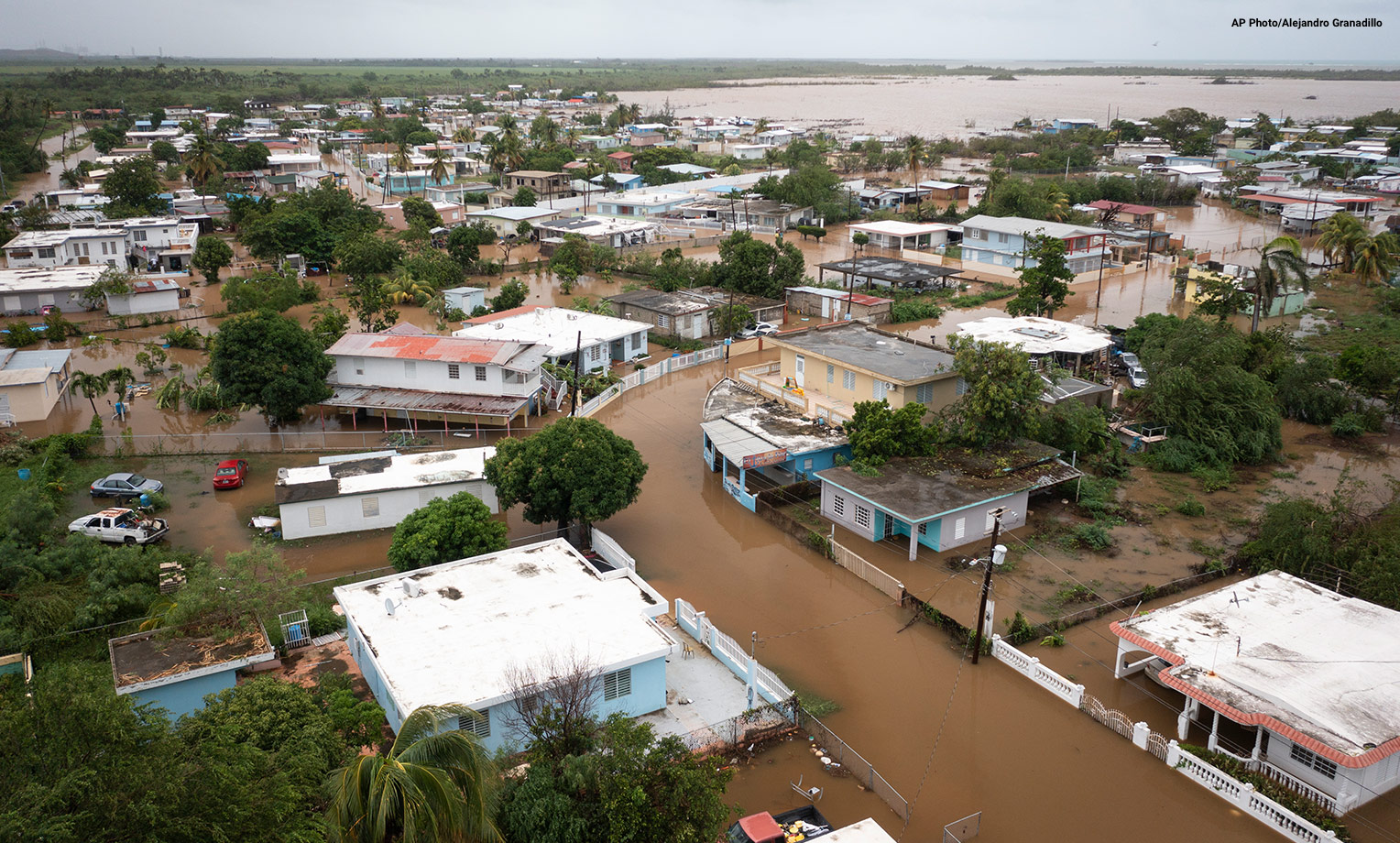 Las inundaciones son un problema fuerte en Puerto Rico después del huracán Fiona.