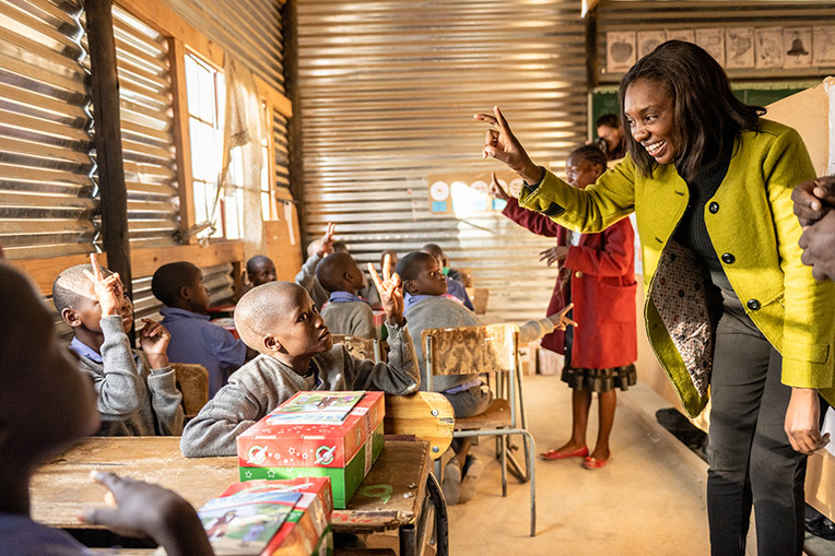 Shoebox Gifts Bring Joy to Deaf Children in Namibia