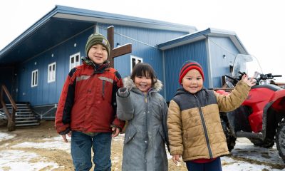 Samaritan's Purse volunteers built a church in Scammon Bay for this and future generations of native Alaskans.