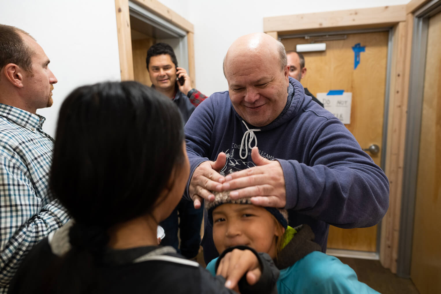 Celebrating Church Construction in Scammon Bay