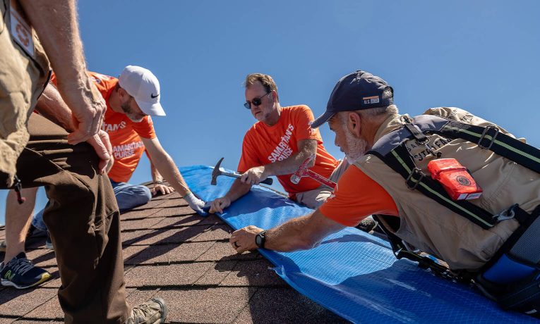 Florida Homeowners can contact Samaritan's Purse for help with cleaning up their homes after Hurricane Ian