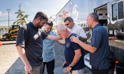 Edward Graham and other Samaritan’s Purse leadership met with homeowners, volunteers, and pastors in southwest Florida.