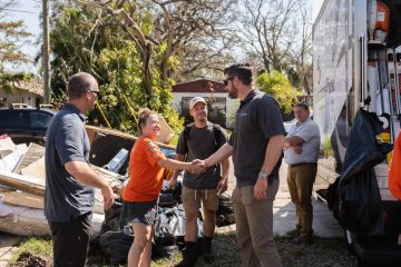 Homeowners are grateful for the work of Samaritan's Purse as they pick up the pieces of their lives.