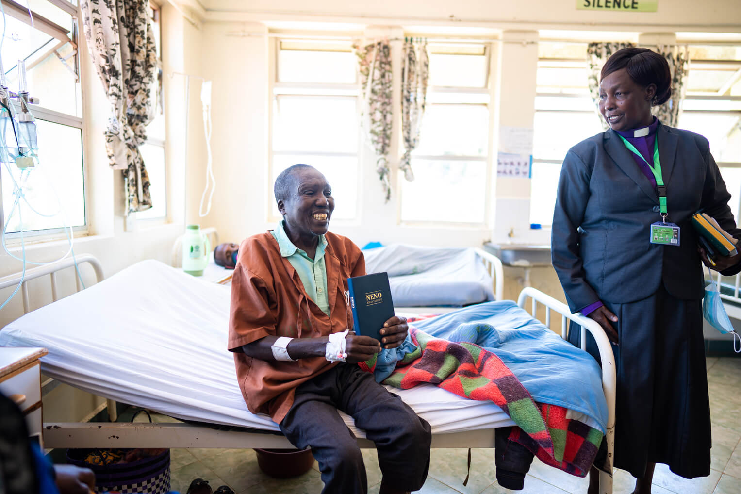 Through our chaplain training program at Kenya's mission hospitals, the Good News of Jesus Christ is bringing hope and comfort to people in crisis.