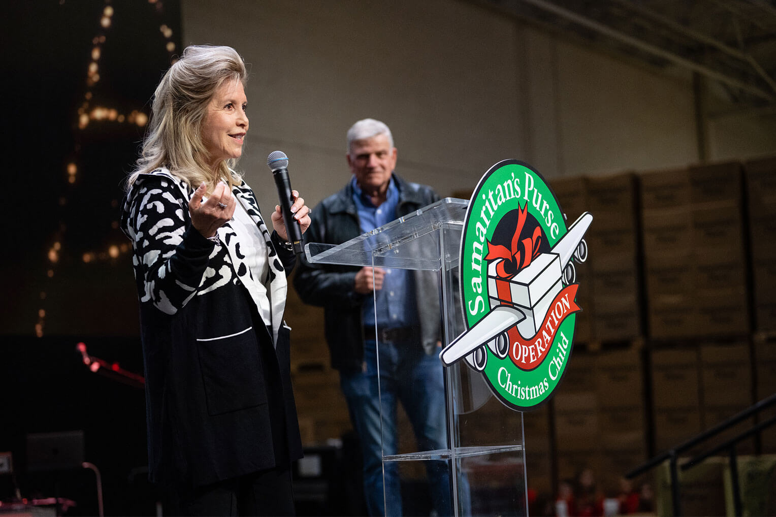 Paula Woodring packed the first shoebox gift in 1993 for Operation Christmas Child, a project of Samaritan's Purse.