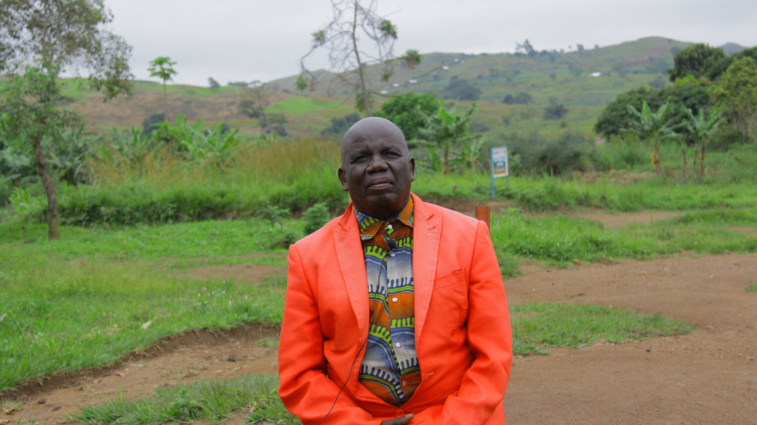 Trophine, a long-time elder at the church in Sorodo, is celebrating the answer to a lifelong prayer.