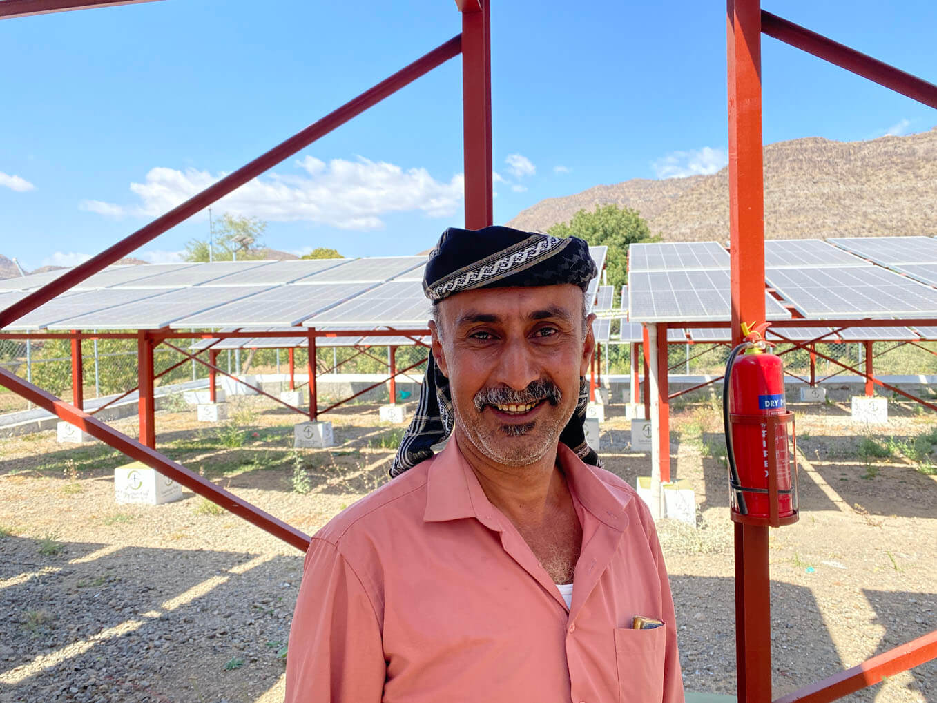 Nabil said his family is finally on their way to a healthier future, thanks to the Samaritan's Purse water project in his village.