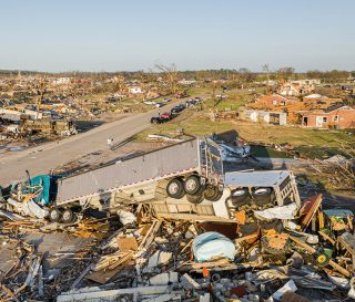 Deadly storms, spawning tornadoes, in the night-time hours of March 25 carved a path of destruction across the Magnolia State.