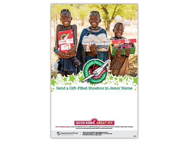 Operation Christmas child begins this week