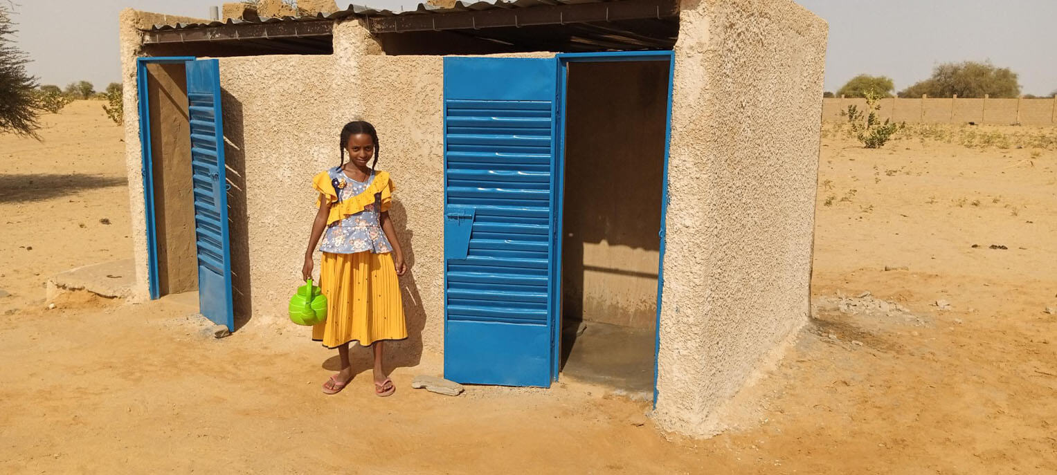 School children have latrines, handwashing stations, and access to clean water because of the Samaritan's Purse WASH projects.