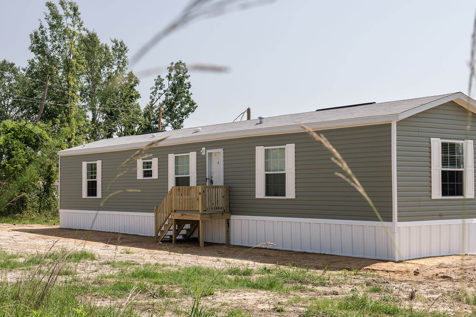 The new mobile homes provided by Samaritan's Purse can withstand winds up to 110 mph.