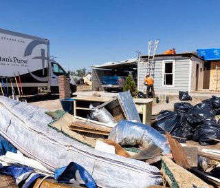 Samaritan's Purse is helping hurting homeowners in Perryton, Texas.