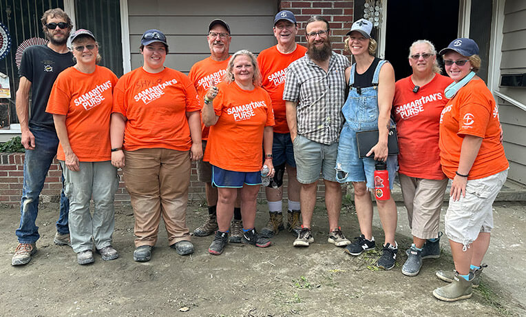 Volunteers Working Hard in Devastated Eastern Kentucky