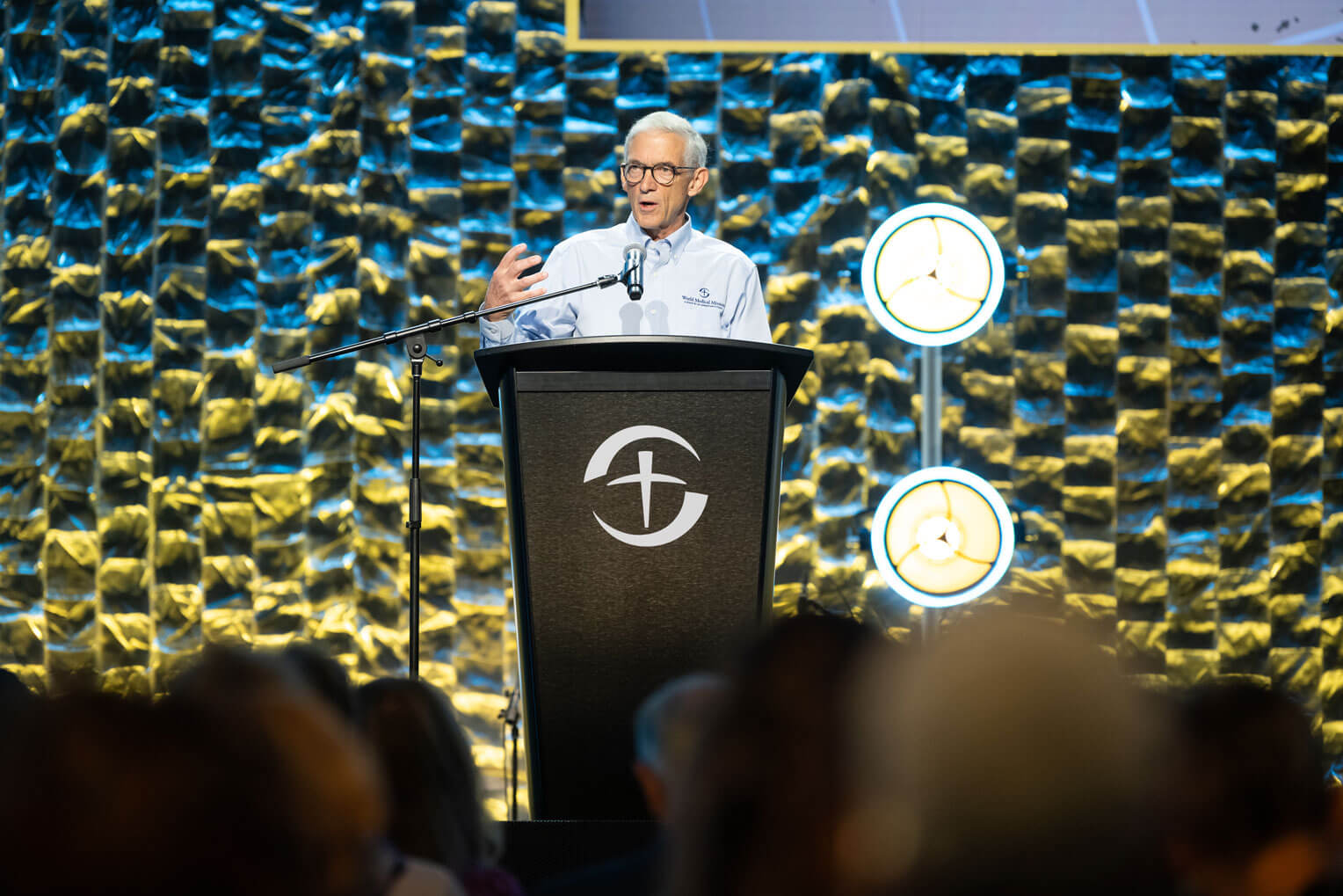 Dr. Bob Spencer, a veteran cardiologist and World Medical Mission physician, encouraged attendees to be sensitive to God's calling. "It's not by accident that you are here."