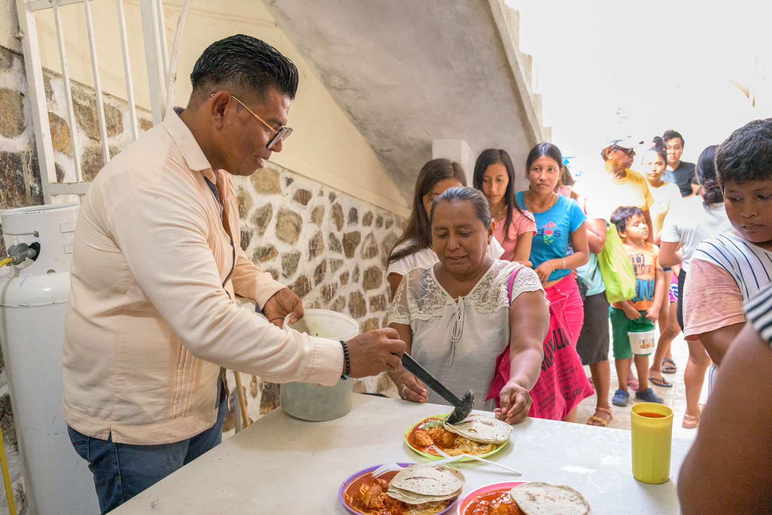 Through local churches, like that of Pastor Pedro Molina, are working hard to serve their communities still hurting after the storm.