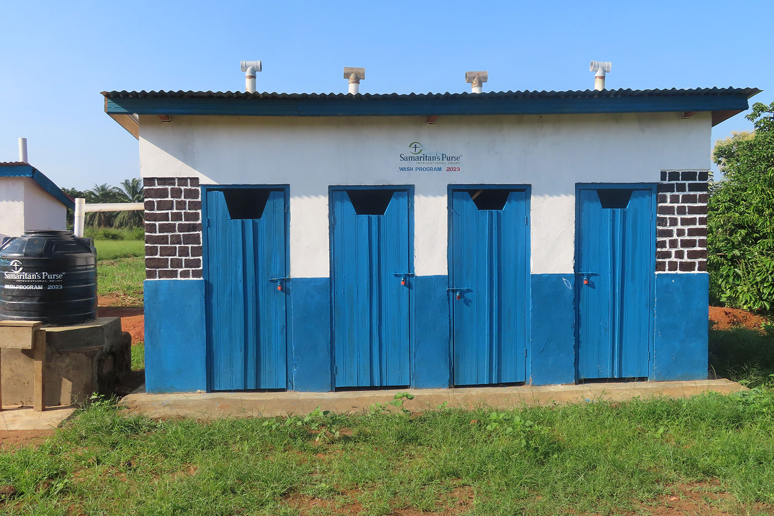 A latrine and hand washing station for the village school will be integral in protecting against waterborne illnesses.